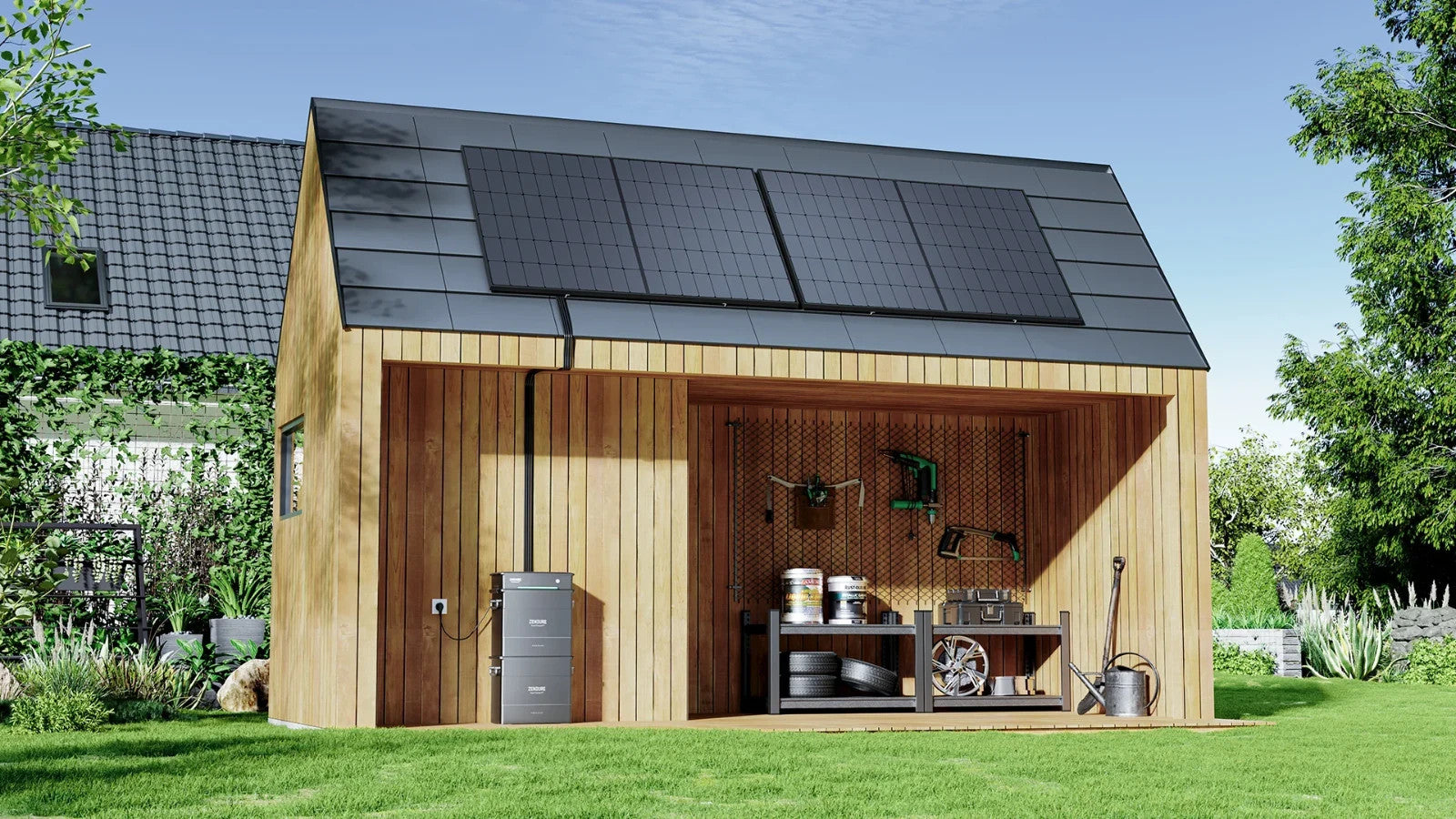 Zendure SolarFlow Hub 1200 | PV Balkonkraftwerk Speicher Controller | MPPT