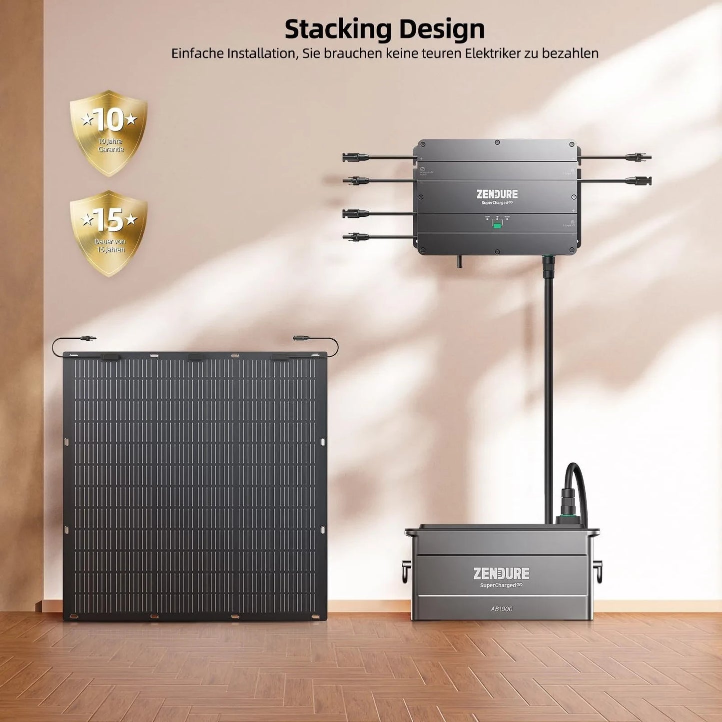 Zendure SolarFlow Hub 1200 | PV Balkonkraftwerk Speicher Controller | MPPT