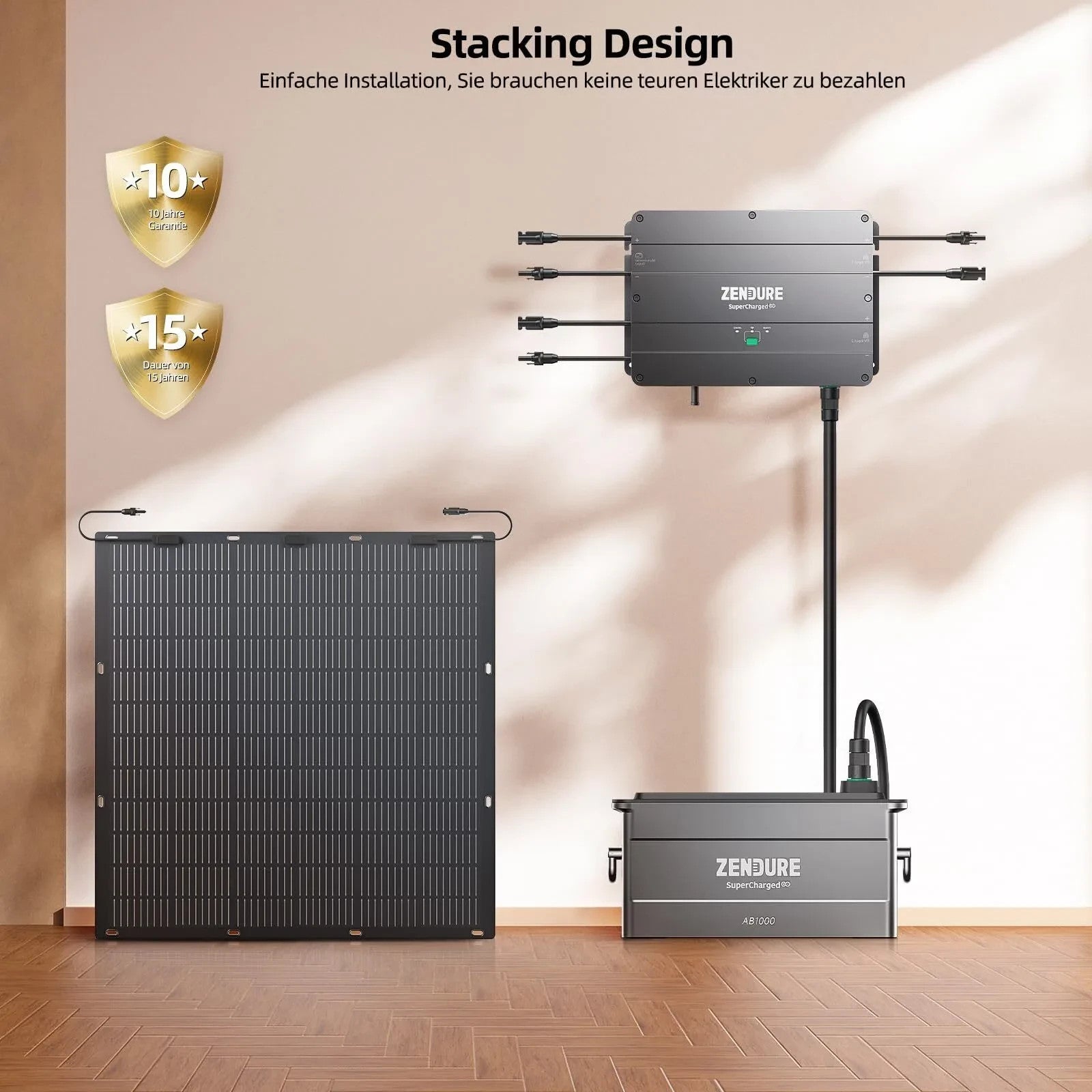 Zendure SolarFlow Hub 1200 | PV Balkonkraftwerk Speicher Controller | MPPT